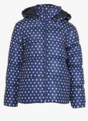 Chalk By Pantaloons Blue Winter Jacket girls