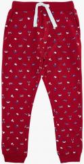 Chalk By Pantaloons Maroon Track Bottom boys