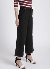 Chemistry Black Parallel Trousers women