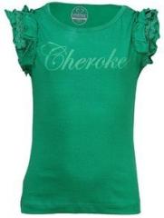 Cherokee Green Casual Top girls