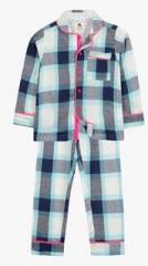 Cherry Crumble California Multicoloured Checked Night Suit boys