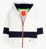 Cherry Crumble California White Solid Winter Jacket Boys