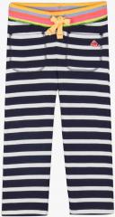 Cherry Crumble Navy Blue Track Pants girls