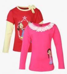 Chhota Bheem Pack Of 2 Multicoloured Value Packs Tops girls