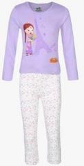 Chhota Bheem Purple Night Suit girls