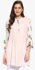 Chique Pink Printed Tunic women