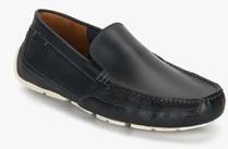 Clarks Ashmont Step Navy Blue Moccasins men