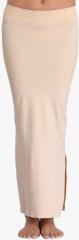 Clovia Beige Solid Saree Shapewear women