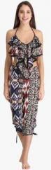 Clovia Multicoloured Printed Capri Set women