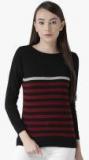 Club York Black Striped Sweater women