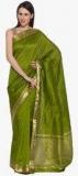 Xclusive Chhabra Green Embellished Saree women