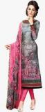 Xclusive Chhabra Grey Embroidered Dress Material Women