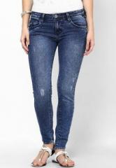 Code 61 Solid Blue Jeans women