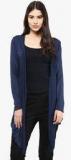 Color Cocktail Blue Solid Shrug women