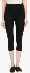 Colors Couture Black Solid Leggings women