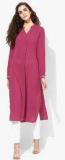 Colour Me Fuchsia Solid Kurta women