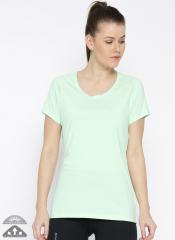 Columbia Green Solid Tuk Mountain Uv Protect Outdoor T Shirt women