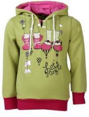 Cool Quotient Green Sweatshirt girls