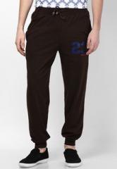 Cotton County Premium Solid Brown Pyjama men