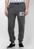 Cotton County Premium Solid Dark Grey Pyjama Men