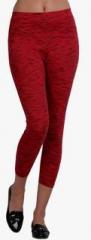 Coucou By Zivame Red Printed Legging women