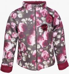 Cutecumber Multi Printed Winter Jacket girls