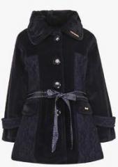 Cutecumber Navy Blue Winter Jacket girls