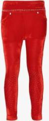 Cutecumber Red Leggings girls