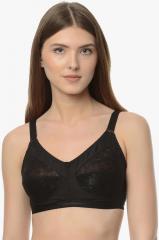 Da Intimo Black Embroidered Bra women