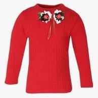 Daffodils Red Casual Top girls