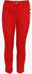 Daffodils Red Trouser girls