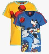 Disney Multicoloured Value Packs Of 2 T Shirt boys