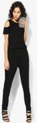 Dorothy Perkins Black Cold Shoulder Jumpsuit women