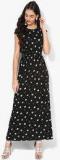 Dorothy Perkins Black Coloured Printed Maxi Dress women