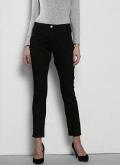 Dorothy Perkins Black Mid Rise Regular Fit Jeans women