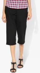 Dorothy Perkins Black Poplin Capri women