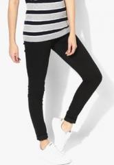 Dorothy Perkins Black Solid Jeggings men