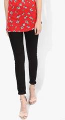 Dorothy Perkins Black Solid Jeggings women