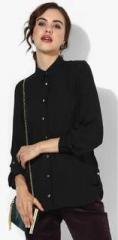 Dorothy Perkins Black Solid Shirt women