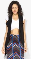 Dorothy Perkins Black Tie Sleeveless Jacket women