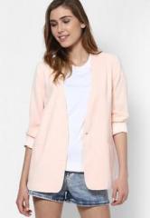 Dorothy Perkins Blush Collarless Jacket women