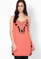 Dorothy Perkins Coral Beaded Cami women