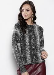 Dorothy Perkins Grey Printed Pullover women