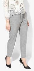 Dorothy Perkins Grey Solid Chinos women