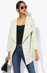 Dorothy Perkins Light Grey Textured Summer Jacket women