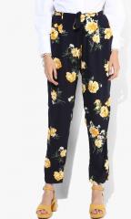 Dorothy Perkins Navy Blue Printed Coloured Pant women