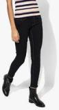 Dorothy Perkins Navy Blue Solid Mid Rise Regular Fit Jeans women