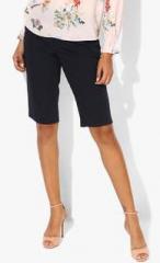 Dorothy Perkins Navy Blue Solid Shorts women