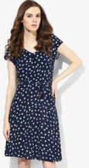 Dorothy Perkins Navy Tulip Print Soft Dress women