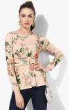 Dorothy Perkins Peach Printed Blouse Women